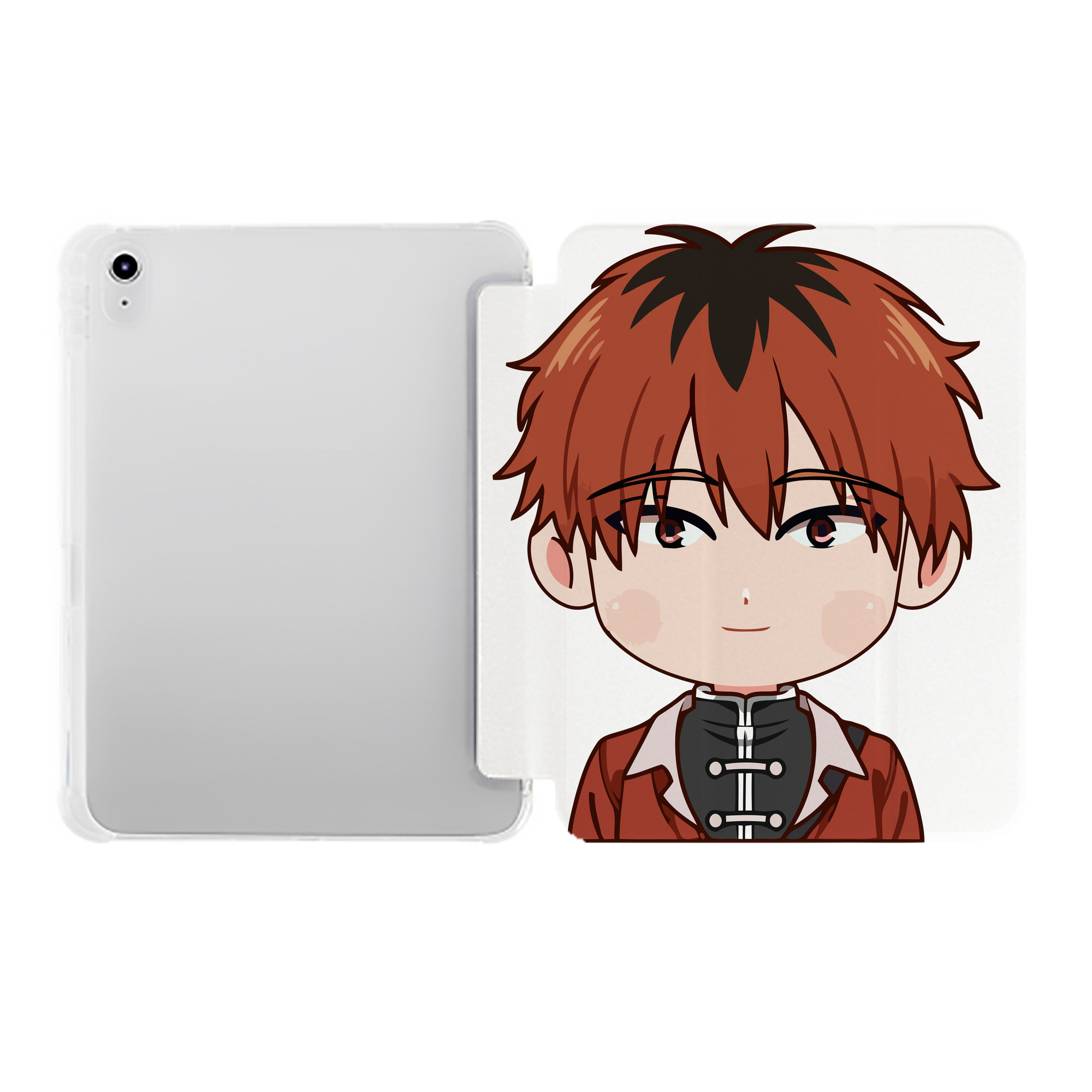 （画像用） 葬送のフリーレン Frieren IPad ケース ペン収納付き 三つ折りスタンド PUレザー×シリコン 対応機種9.5/10.5/10.9インチ